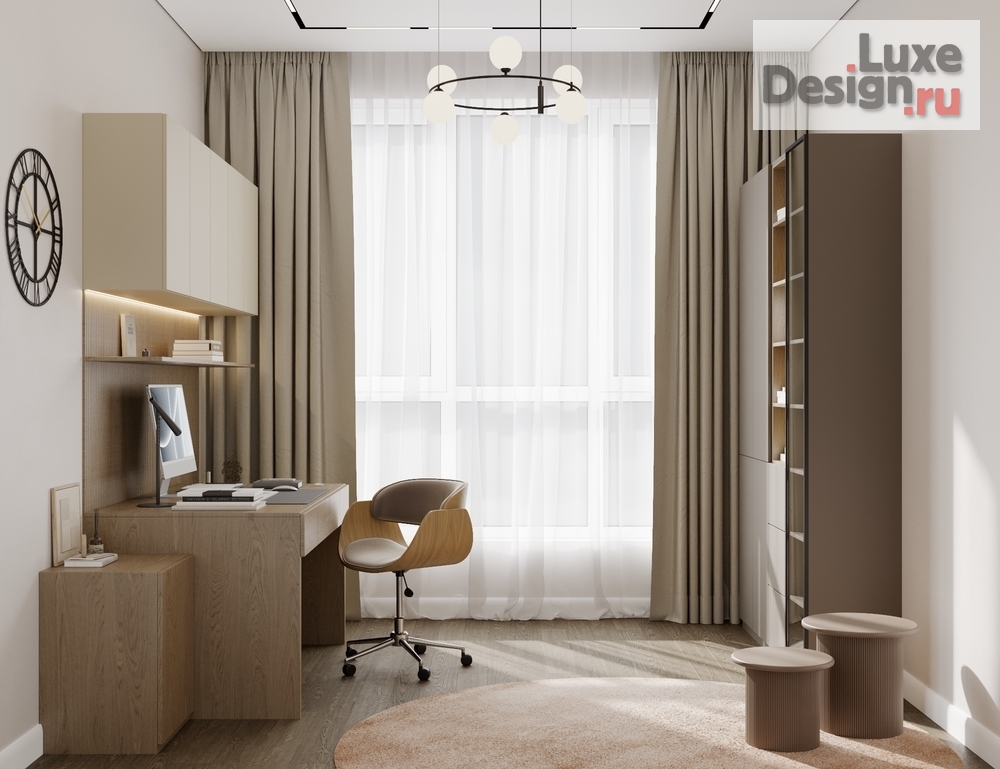 Дизайн интерьера двухкомнатной квартиры "ЖК Прокшино" (фото 24)