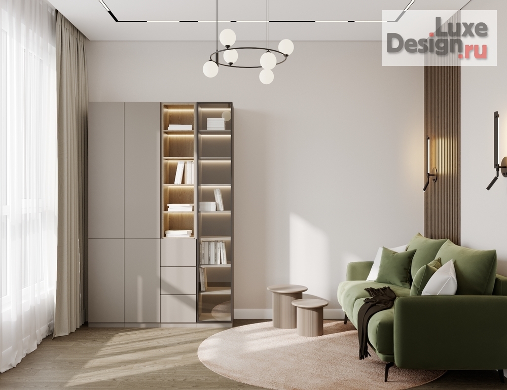 Дизайн интерьера двухкомнатной квартиры "ЖК Прокшино" (фото 25)