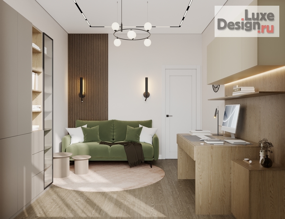 Дизайн интерьера двухкомнатной квартиры "ЖК Прокшино" (фото 26)