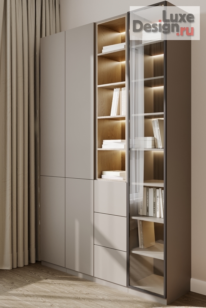 Дизайн интерьера двухкомнатной квартиры "ЖК Прокшино" (фото 29)