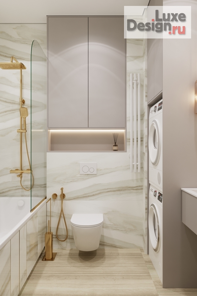 Дизайн интерьера двухкомнатной квартиры "ЖК Прокшино" (фото 37)