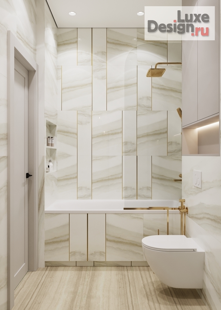 Дизайн интерьера двухкомнатной квартиры "ЖК Прокшино" (фото 38)