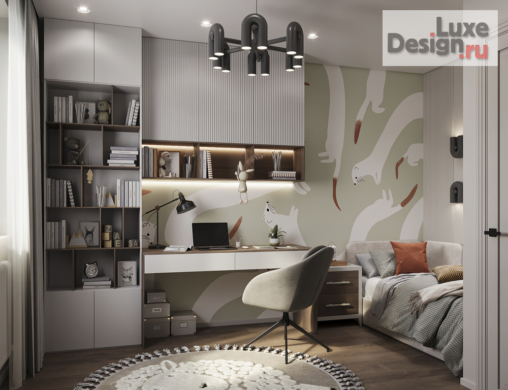 Дизайн интерьера двухкомнатной квартиры "ЖК Бригантина" (фото 15)