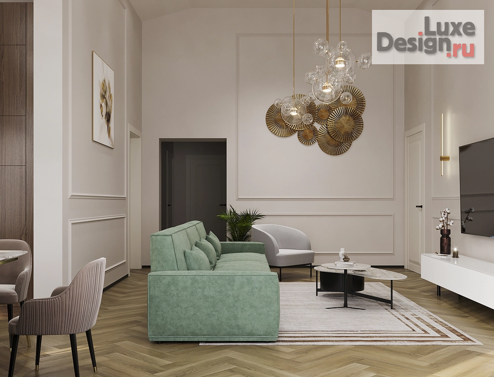 Дизайн интерьера частного дома "Дизайн-проект для загородного дома в г.Сергиев-Посад" (фото 7) от дизайнера Пронникова Виктория Юрьевна Дизайн интерьера частного дома "Дизайн-проект для загородного дома в г.Сергиев-Посад" (фото 7)