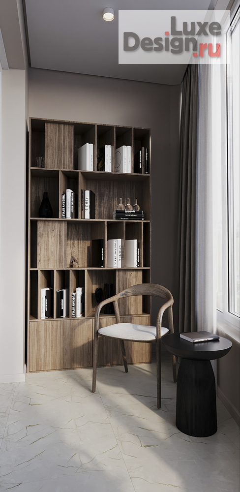 Дизайн интерьера трехкомнатной квартиры "ЖК Город у реки" (фото 31)