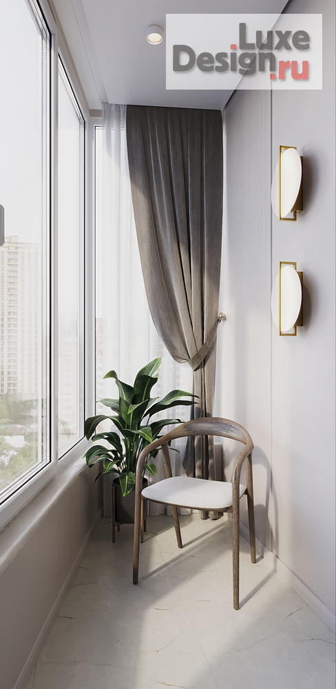 Дизайн интерьера трехкомнатной квартиры "ЖК Город у реки" (фото 32)