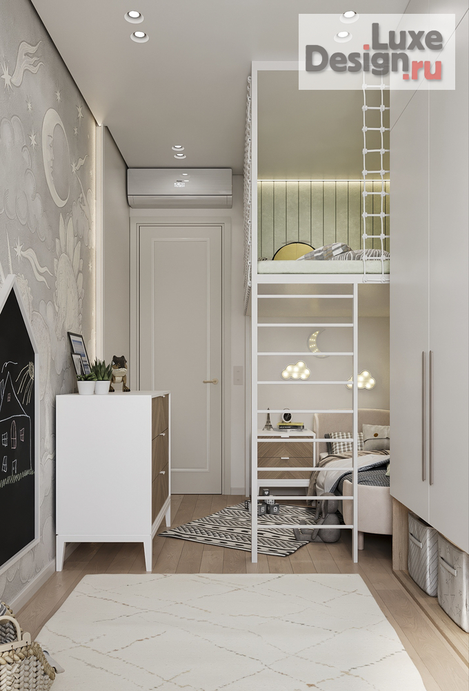 Дизайн интерьера трехкомнатной квартиры "ЖК Город у реки" (фото 23)