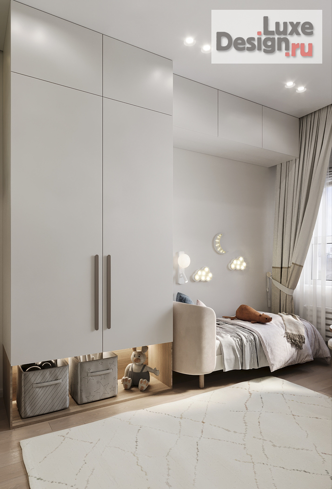 Дизайн интерьера трехкомнатной квартиры "ЖК Город у реки" (фото 26)