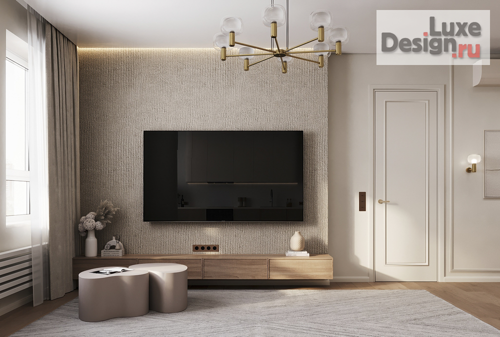 Дизайн интерьера трехкомнатной квартиры "ЖК Город у реки" (фото 15)