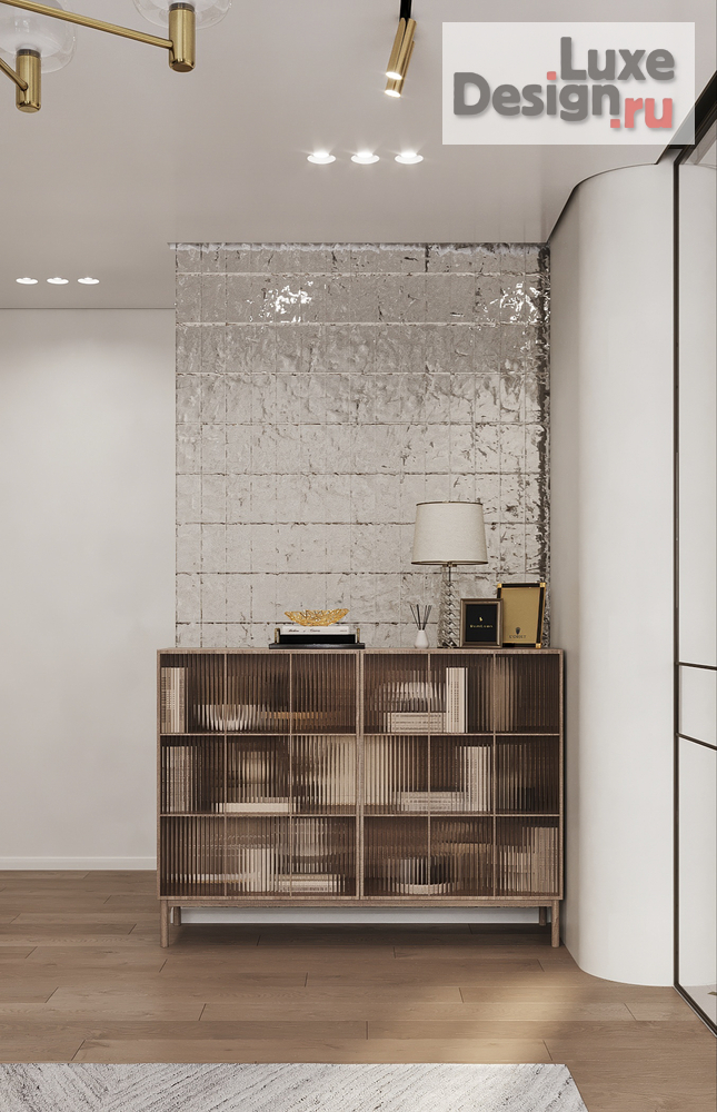 Дизайн интерьера трехкомнатной квартиры "ЖК Город у реки" (фото 4)