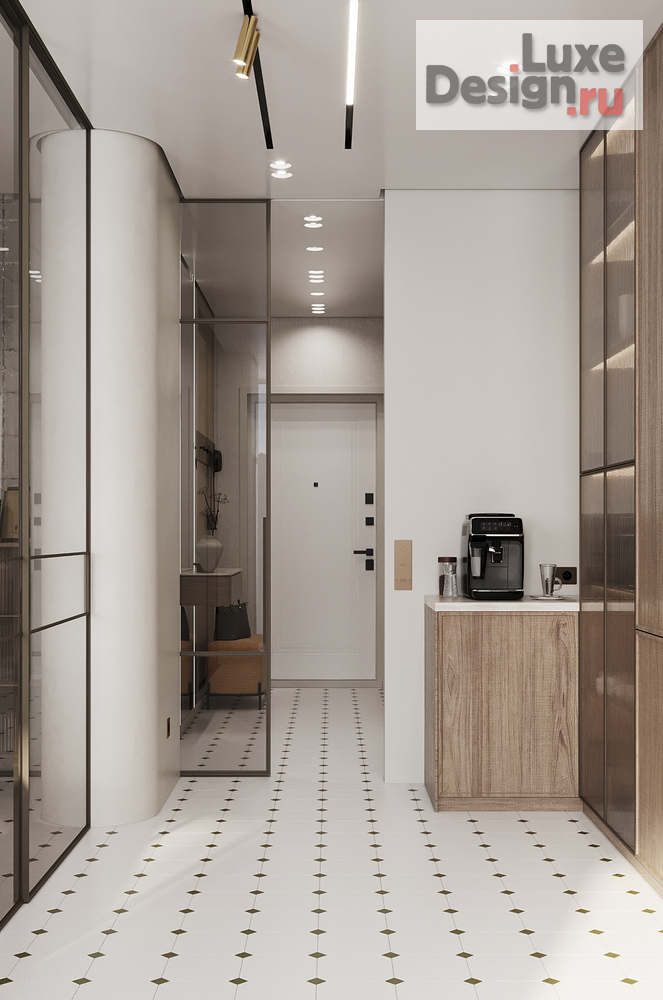 Дизайн интерьера трехкомнатной квартиры "ЖК Город у реки" (фото 12)