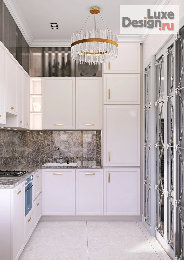 Дизайн интерьера трехкомнатной квартиры "Проект "Сталинка"" (фото 8)