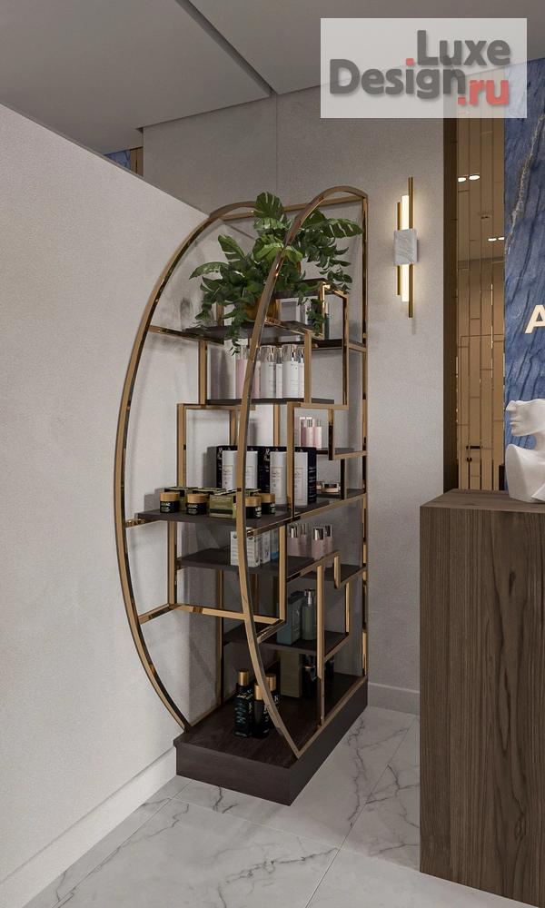 Дизайн интерьера салона красоты "Интерьер клиники косметологии Secret Renew" (фото 4)