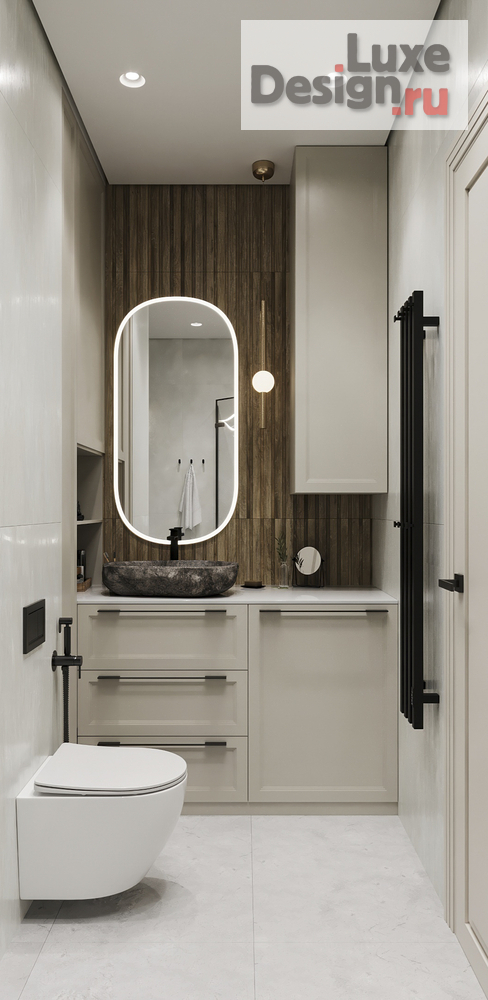 Дизайн интерьера двухкомнатной квартиры "ЖК Бригантина" (фото 18)