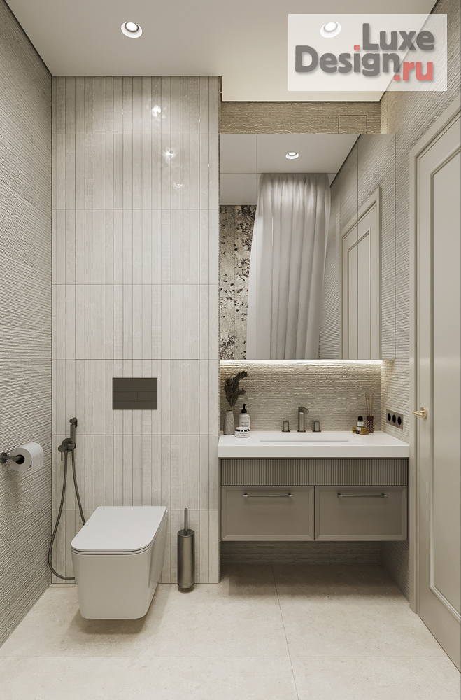 Дизайн интерьера трехкомнатной квартиры "ЖК Город у реки" (фото 28)