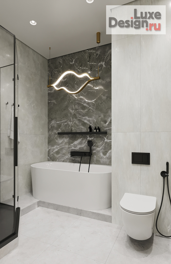 Дизайн интерьера двухкомнатной квартиры "ЖК Бригантина" (фото 19)