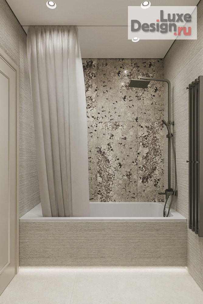 Дизайн интерьера трехкомнатной квартиры "ЖК Город у реки" (фото 29)