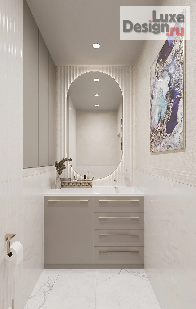 Дизайн интерьера салона красоты "Интерьер клиники косметологии Secret Renew" (фото 21)