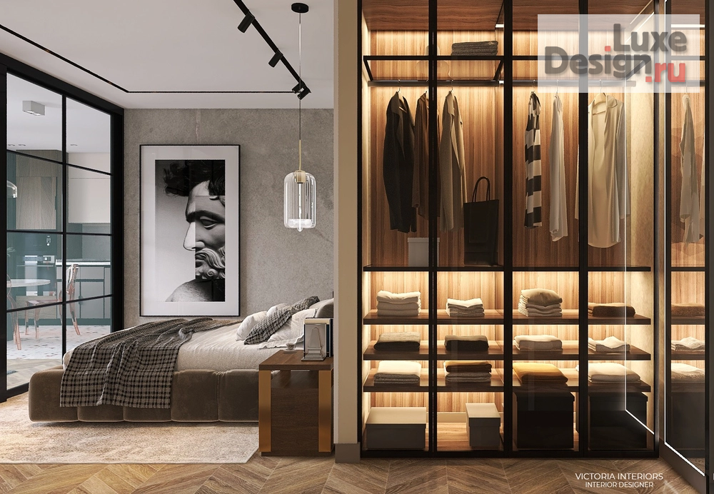 Дизайн интерьера двухкомнатной квартиры "Проект двухкомнатной квартиры ЖК "Хорошевский"" (фото 15)