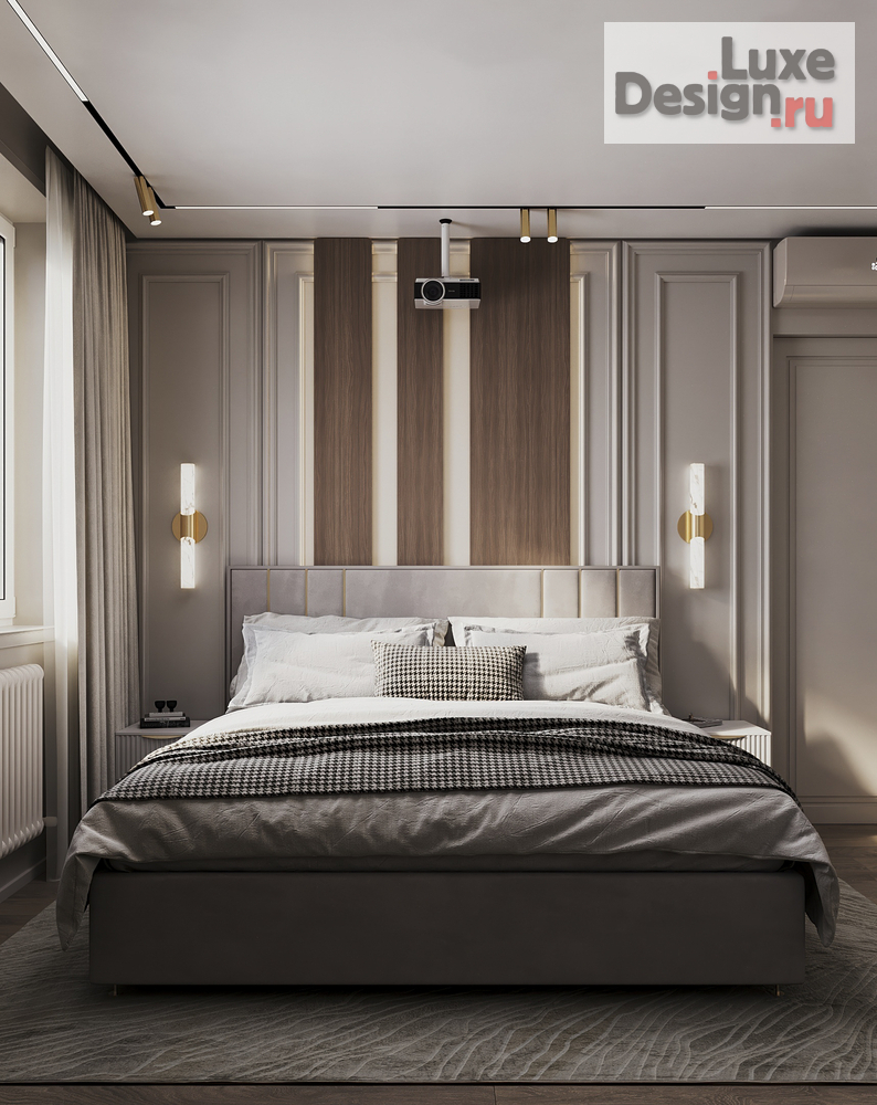 Дизайн интерьера двухкомнатной квартиры "ЖК Бригантина" (фото 2)