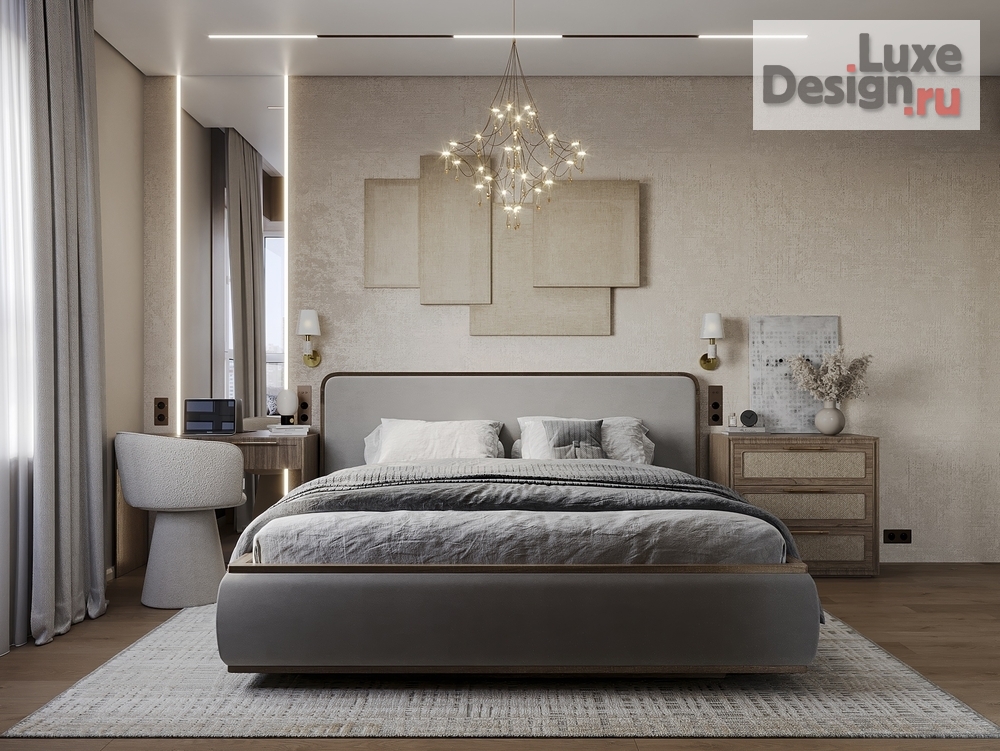 Дизайн интерьера трехкомнатной квартиры "ЖК Город у реки" (фото 19)