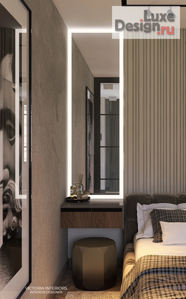 Дизайн интерьера двухкомнатной квартиры "Проект двухкомнатной квартиры ЖК "Хорошевский"" (фото 16)