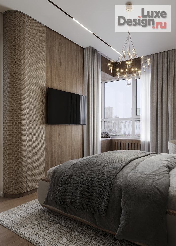 Дизайн интерьера трехкомнатной квартиры "ЖК Город у реки" (фото 21)