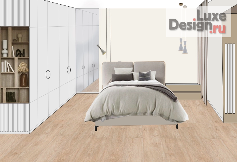 Дизайн интерьера двухкомнатной квартиры "Дизайн-проект " (фото 5)