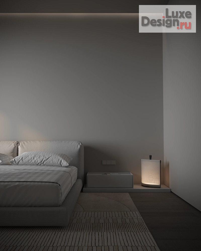 Дизайн интерьера двухкомнатной квартиры "Спальня" (фото 3) от дизайнера Матвеев Игорь Дизайн интерьера двухкомнатной квартиры "Спальня" (фото 3)