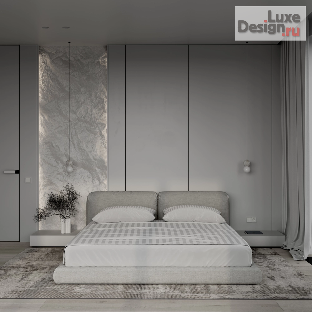 Дизайн интерьера спальни "Дизайн мастер-спальни в загородном доме" (фото 3)