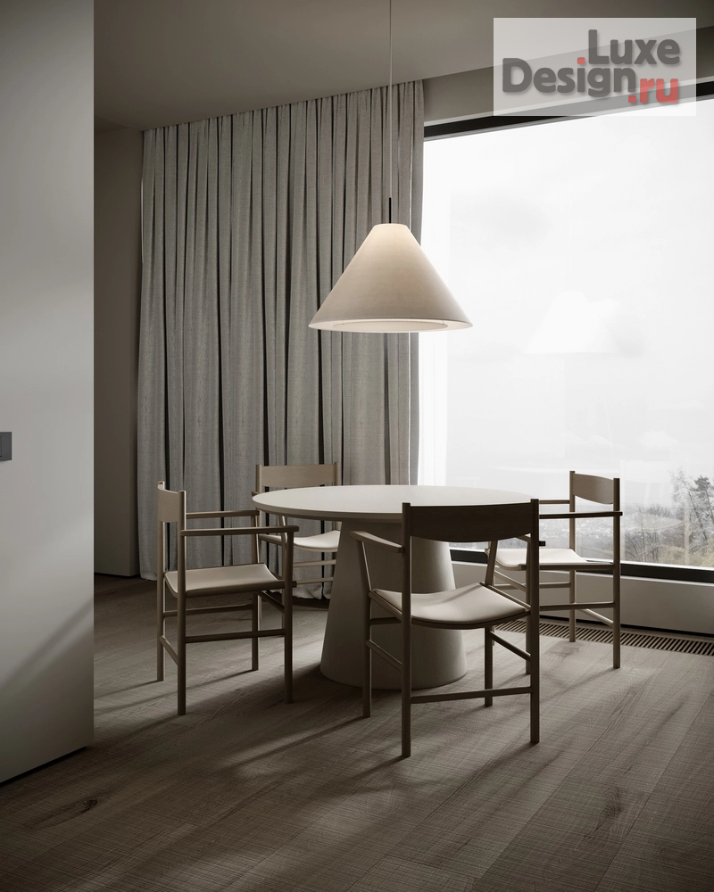 Дизайн интерьера гостиной "Концепт гостиной для двухкомнатной квартиры в Подмосковье" (фото 3)