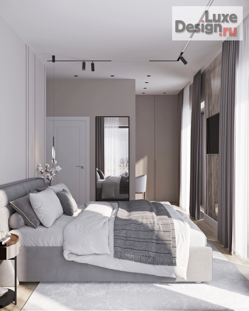 Дизайн интерьера трехкомнатной квартиры "ЖК D1" (фото 1)