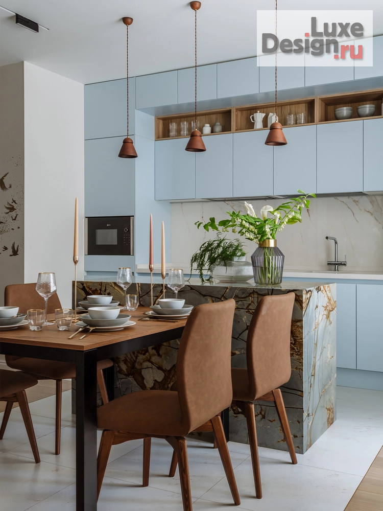 Дизайн интерьера четырехкомнатной квартиры "ЖК Донской Олимп" (фото 9)