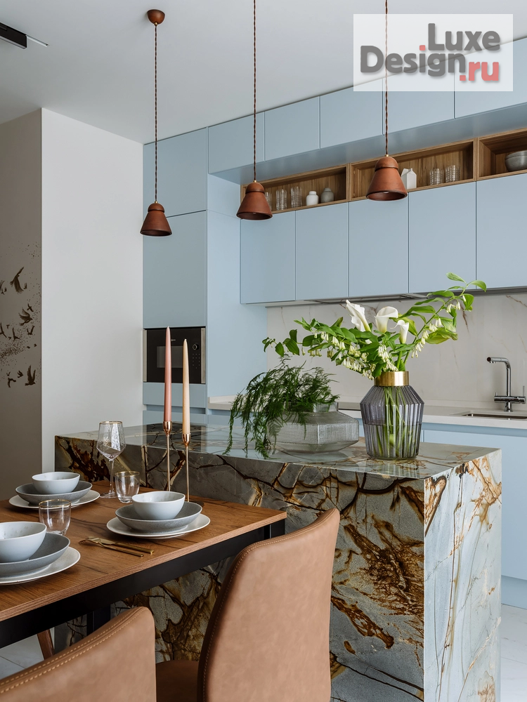 Дизайн интерьера четырехкомнатной квартиры "ЖК Донской Олимп" (фото 11)