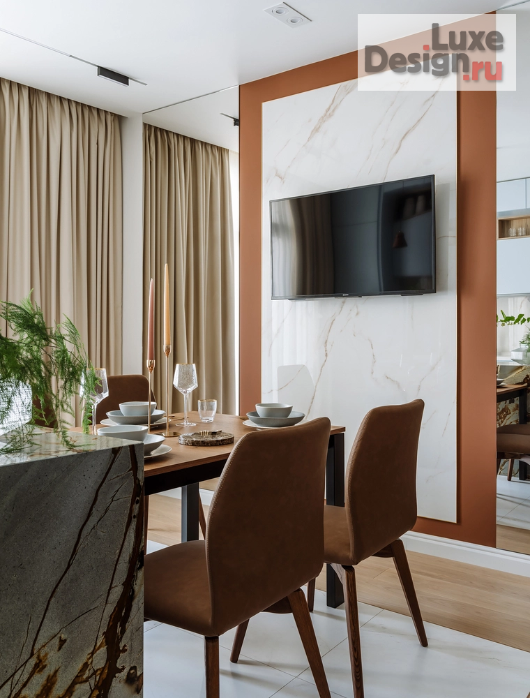 Дизайн интерьера четырехкомнатной квартиры "ЖК Донской Олимп" (фото 12)