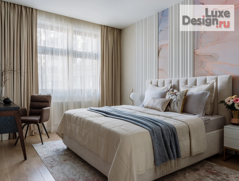 Дизайн интерьера четырехкомнатной квартиры "ЖК Донской Олимп" (фото 32)