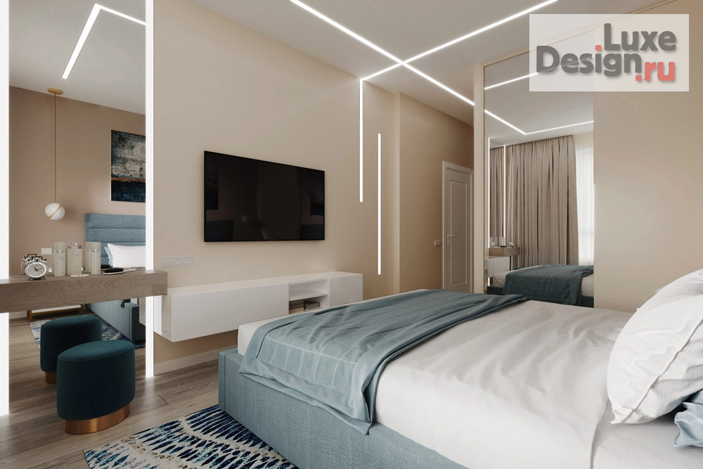 Дизайн интерьера трехкомнатной квартиры "ЖК Черняховского 19" (фото 9)