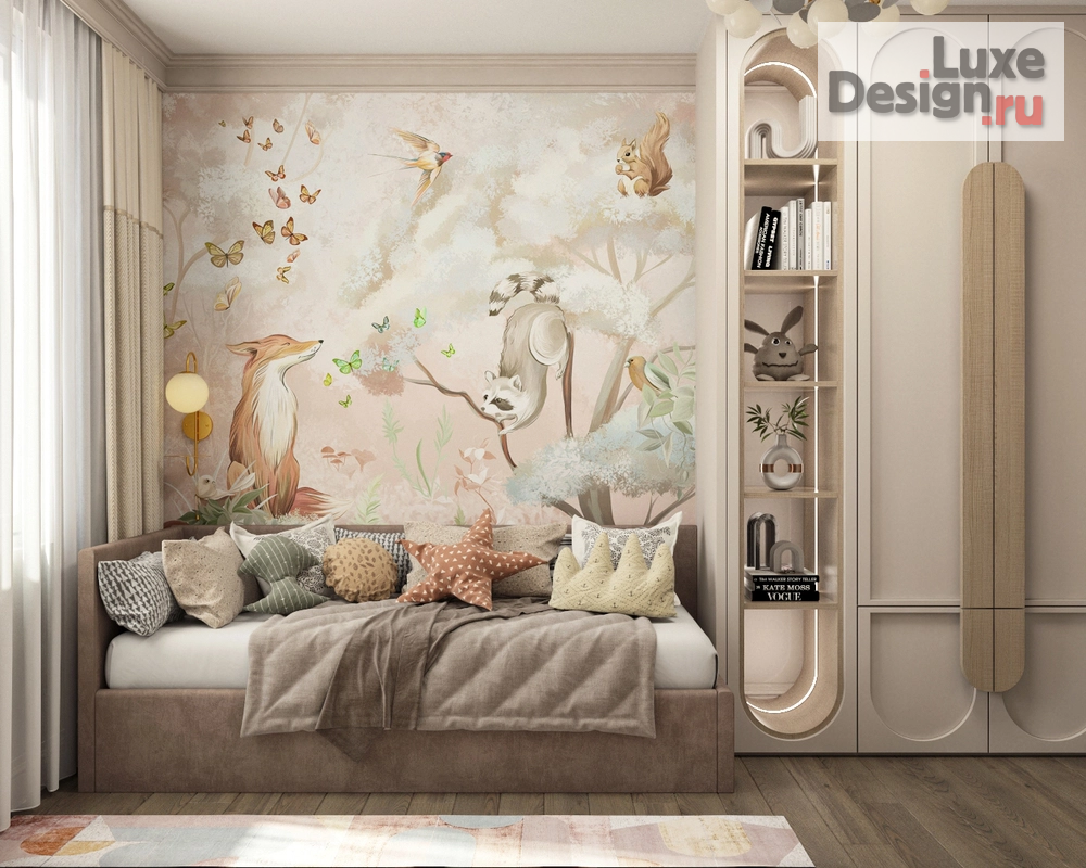 Дизайн интерьера трехкомнатной квартиры "Квартира в Москве" (фото 1)