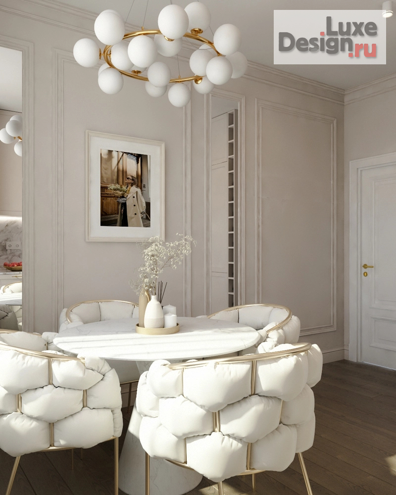 Дизайн интерьера трехкомнатной квартиры "Квартира в Москве" (фото 9)