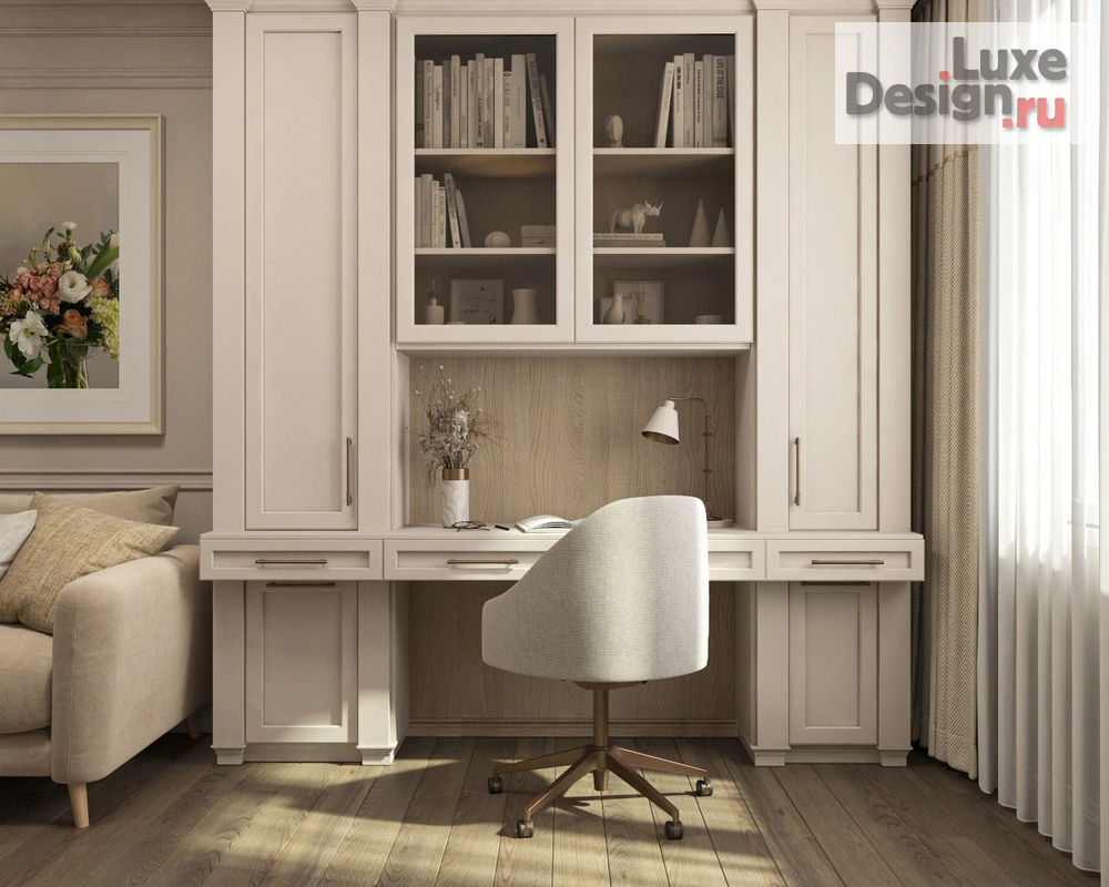 Дизайн интерьера трехкомнатной квартиры "Квартира в Москве" (фото 7)