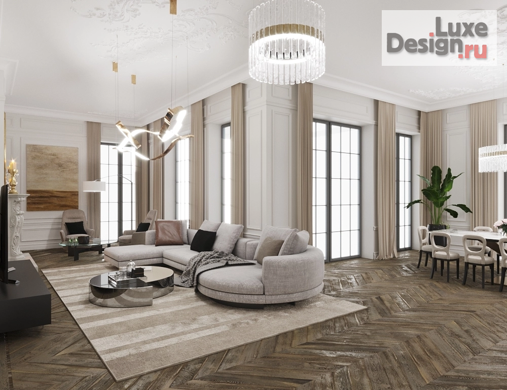 Дизайн интерьера загородного дома "дом" (фото 7)