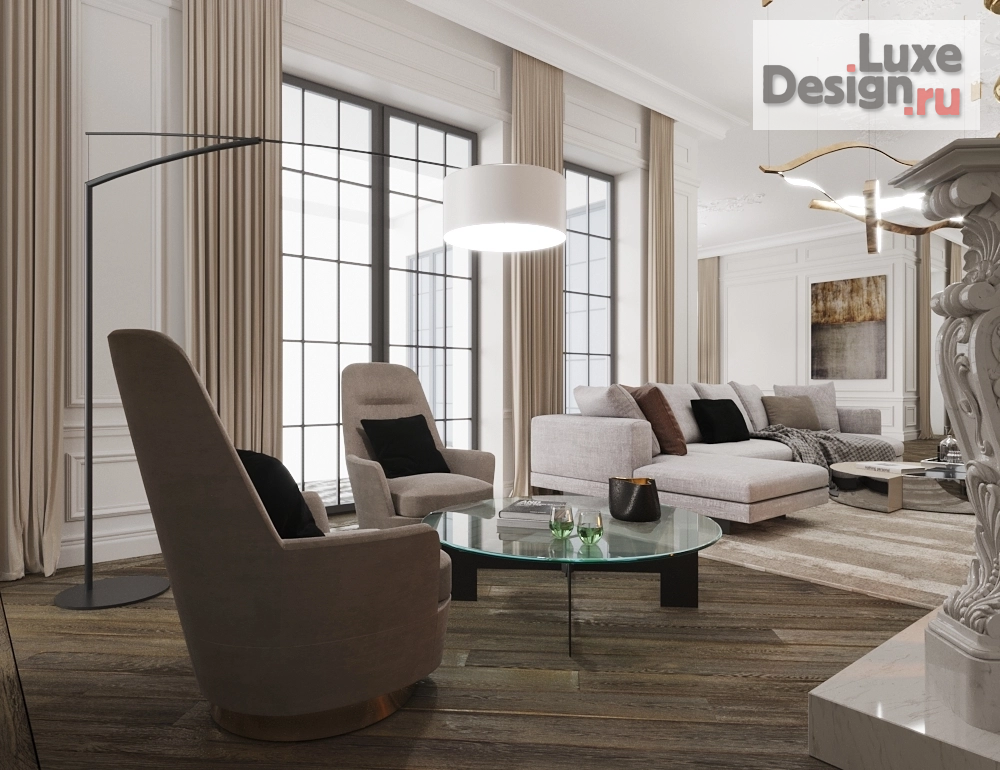 Дизайн интерьера загородного дома "дом" (фото 8)