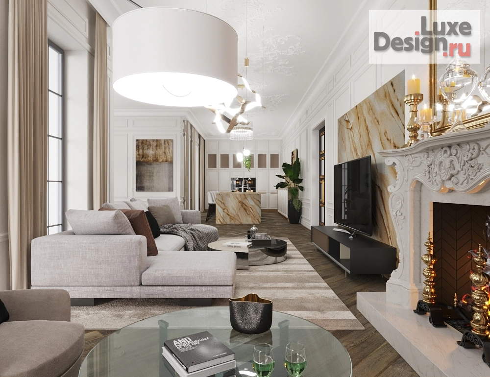 Дизайн интерьера загородного дома "дом" (фото 9)