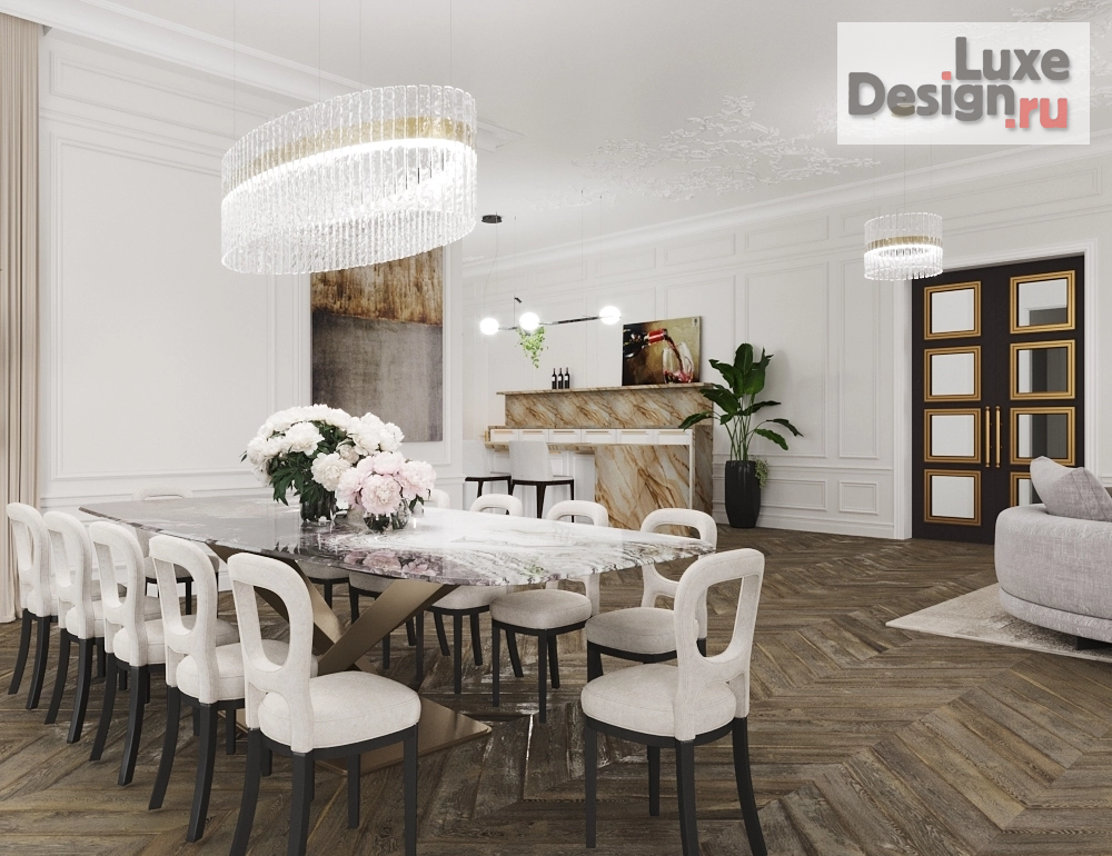 Дизайн интерьера загородного дома "дом" (фото 15)