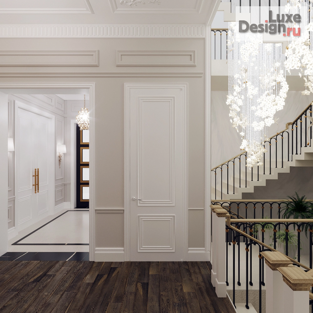 Дизайн интерьера загородного дома "дом" (фото 27)