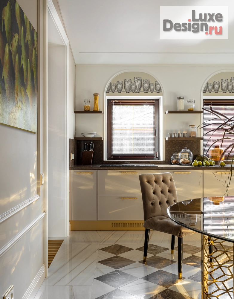 Дизайн интерьера коттеджа "Дом в московской области " (фото 4)