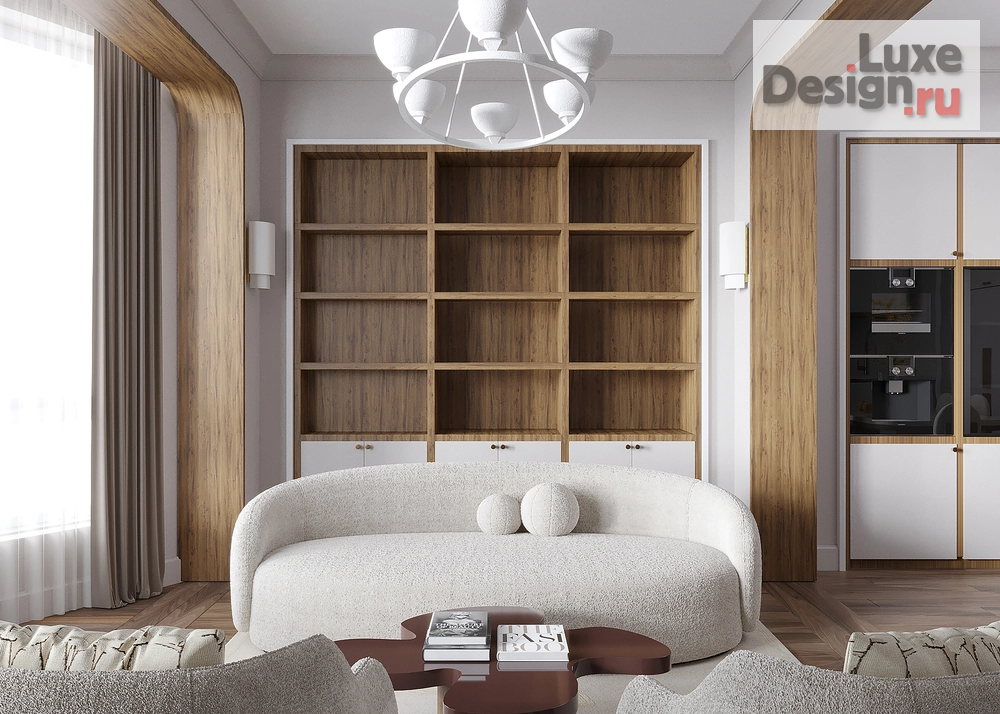 Дизайн интерьера четырехкомнатной квартиры "Квартира" (фото 4)