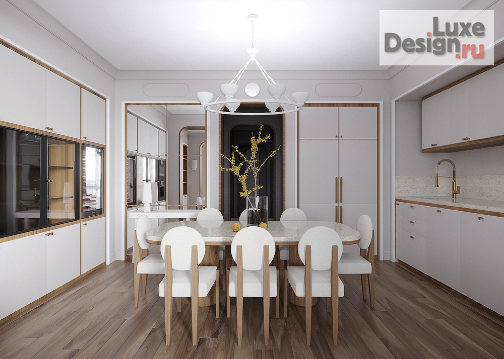 Дизайн интерьера четырехкомнатной квартиры "Квартира" (фото 6)