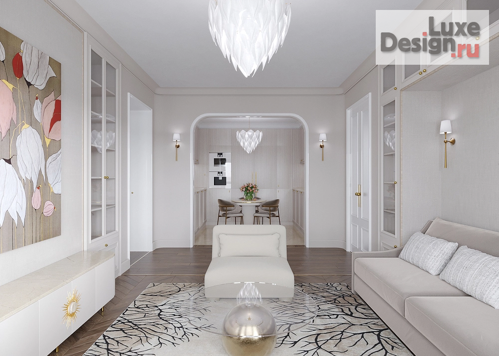 Дизайн интерьера трехкомнатной квартиры "Квартира" (фото 9)