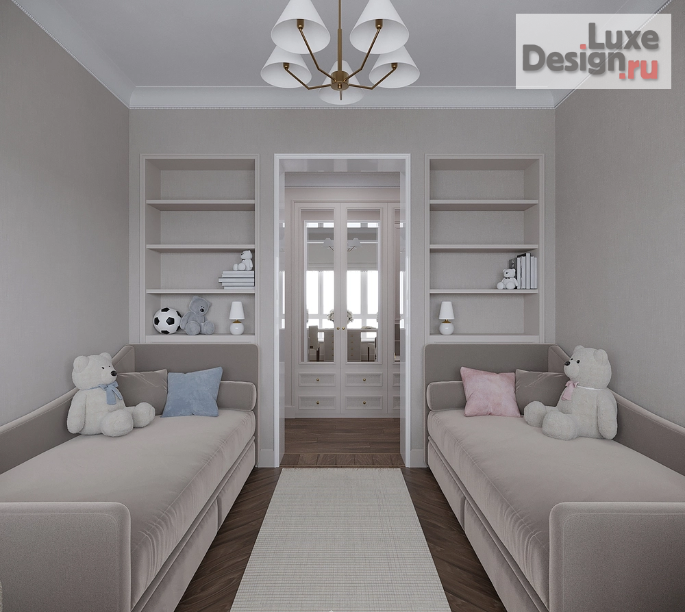 Дизайн интерьера трехкомнатной квартиры "Квартира" (фото 16)